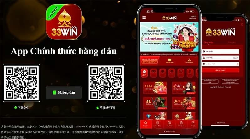 Hướng dẫn chi tiết cách tải App 33WIN trong tíc tắc